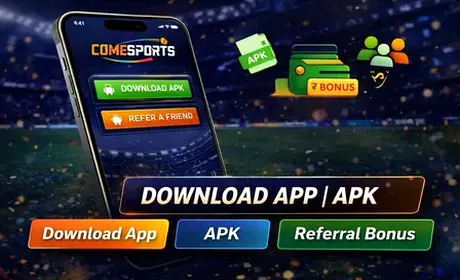 Download the app, unlock code KHELX500, and enter 1 Pts contests faster